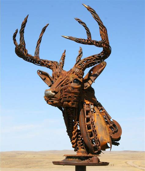 scrap metal art sculptures